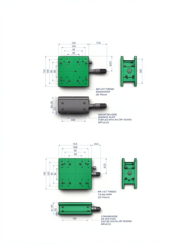 MPositioning Linear Roller Bearing Precision Height-2