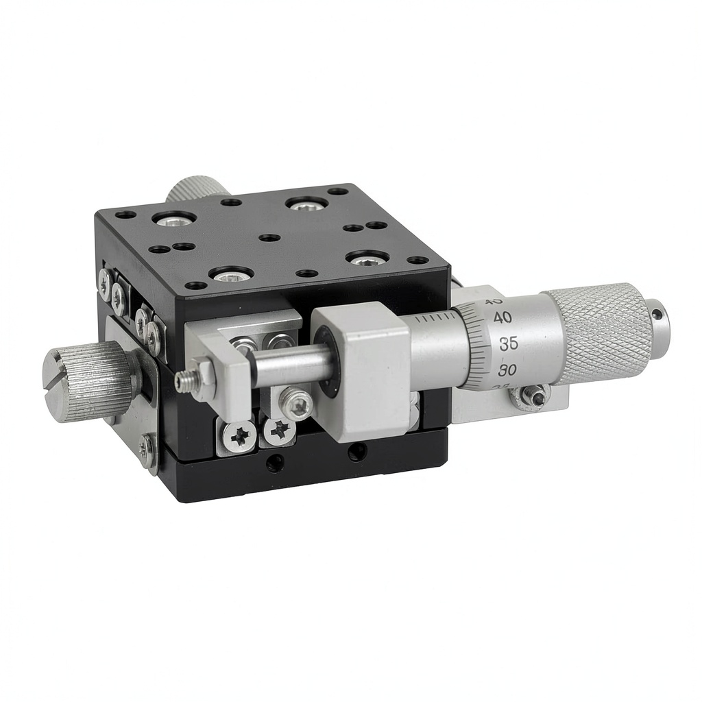 Flexman XY Axes Stages mounted on an optical instrument