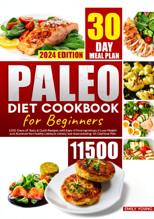 Paleo Cookbook Kindle English Recipes Healthy Diet-0