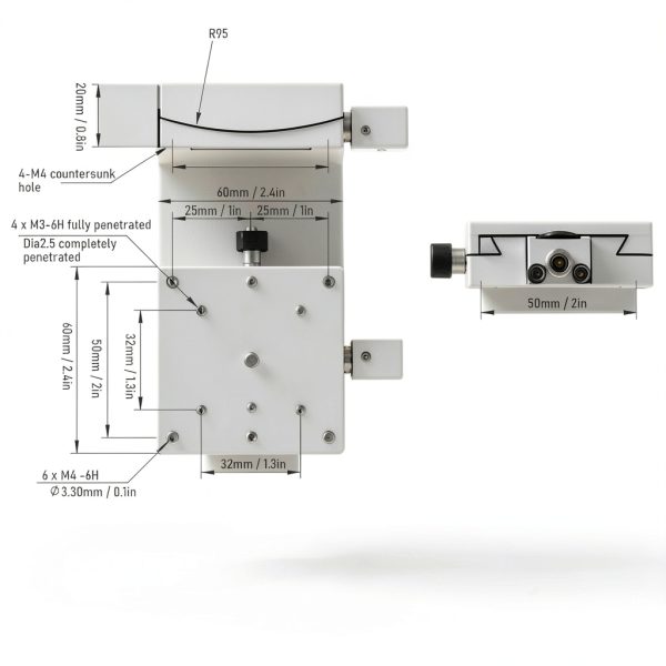 Hilitand Linear Roller Bearing Aluminum Alloy High Load-2