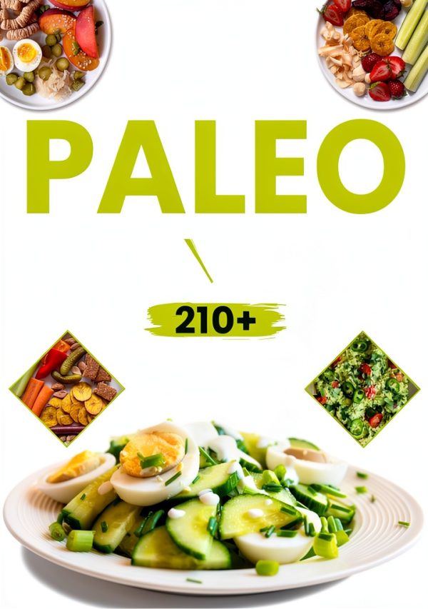 Paleo Cookbook Kindle English Print Replica Healthy Cooking-0