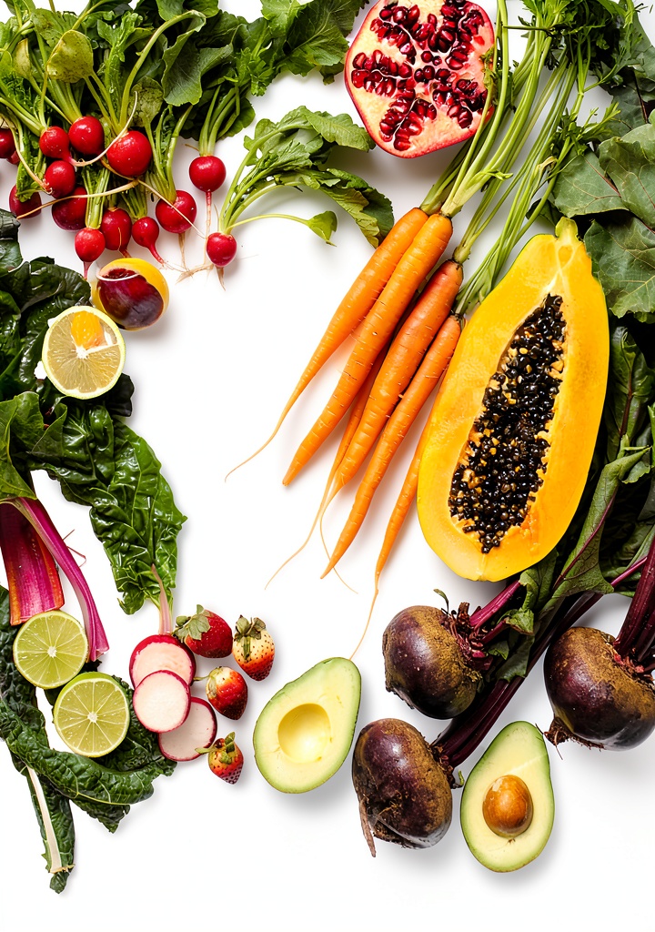 'William Morrow Paleo Cookbook open on a tablet showing vibrant vegetable recipes'