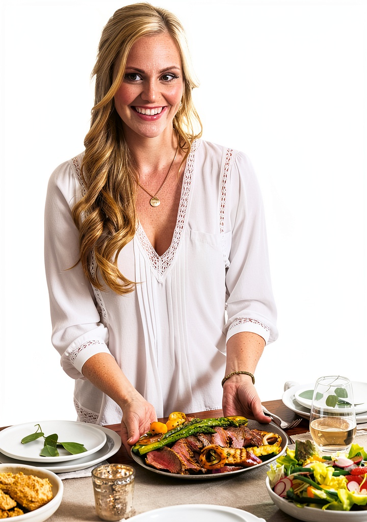 'Paleo Cookbook Kindle Edition open on a tablet showing a recipe page'