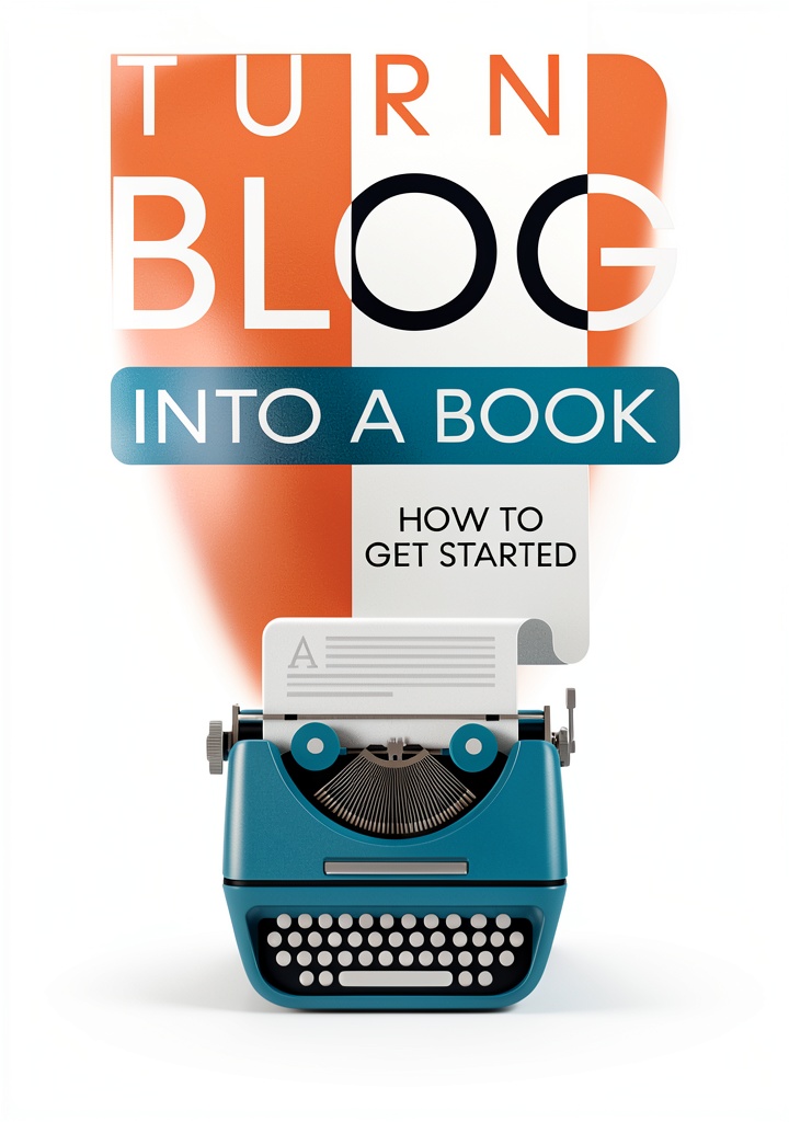 Wellouder Press Blogging eBook on a Kindle device